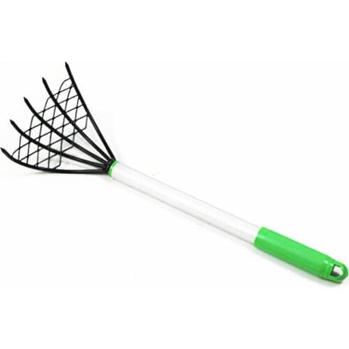 Five Teeth Harrow Shell Conch Clam Beach Rake Dig Seafood Tool& Garden Pitchfork fish scale scraper shrimp dig tools rake