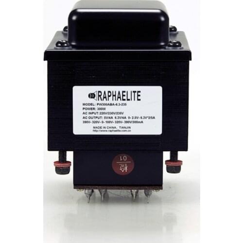 Raphaelite power transformer PW300ABA-6.3-235 6550, 300B regulated filament 2A3, KT88 full-biliel rectification