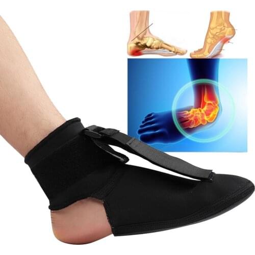 Adjustable Foot Drop Corrector Plantar Fasciitis Night Brace Support Foot Orthosis Splint Ankle Protection Braces Relieve Pain