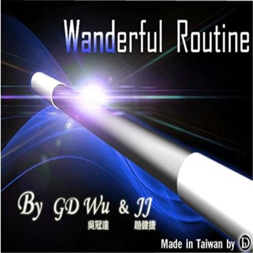 The Wanderful Routine by GD Wu & JJ Gimmick and DVD Stage Magic Tricks Illusions Party Magic Show Classic Magia Magician Wands