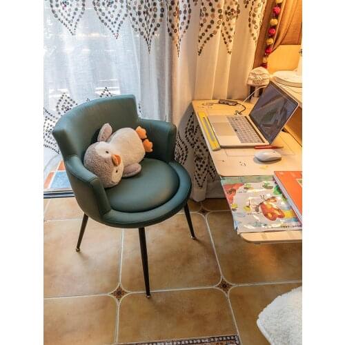 Comfortable home office computer chair single bedroom student makeup study study backrest game sofa live swivel chair