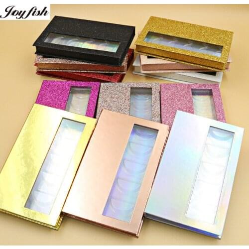 5 Pairs Eyelash Packaging Box Wholesale Bulk Lash Case Empty False Eye Lashes Gift Boxes and Tray