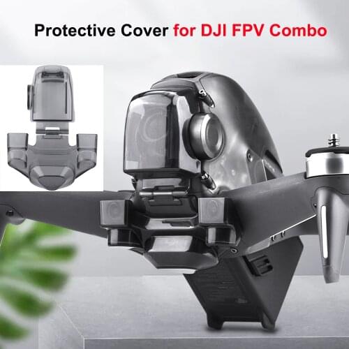 Protective Cover for DJI FPV Combo Drone Down-Visual Camera Lens Cap Integrated Gimbal Camera Mount Holder Accessory