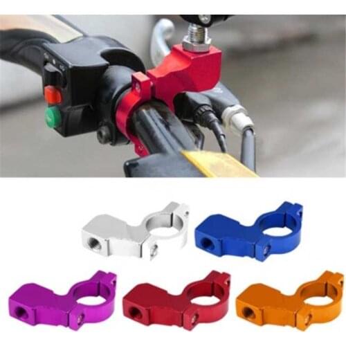1 Pairs Motorcycle Bicycle Handle Rearview Mirror Fixed Bracket Mounting Rack Bracket For 21-25mm Handlebar 5 Colors