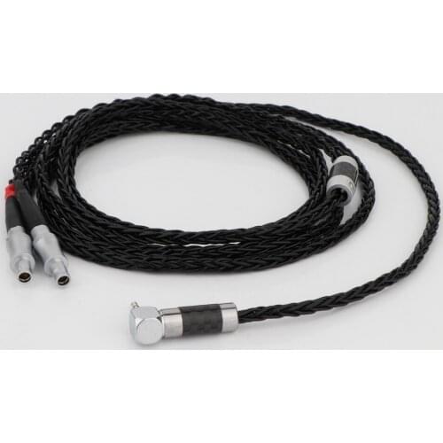 Preffair 1PC High Quality 8 Core Headphone Earphone Cable For Sennheiser HD800 HD800s HD820s HD820 Enigma Acoustics Dharma D1000