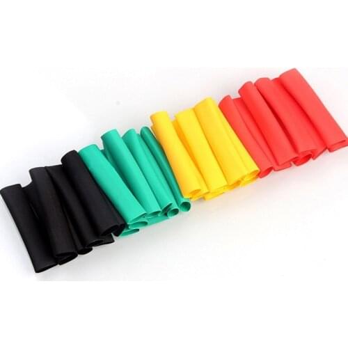 164pcs Set Polyolefin Shrinking Assorted Heat Shrink Tube Wire Cable Insulated Sleeving Tubing Set jlrr