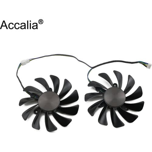 2pcs/set 95MM GAA8S2U GTX 1070 Ti 1080 Ti For ZOTAC GeForce GTX1070Ti GTX1080Ti AMP Edition Core Video Cards Cooling