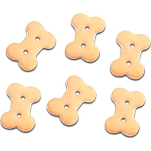 20Pcs Mixed Resin 20X15mm Bone Decoration Craft Flatback Cabochon Embellishments For Scrapbooking Cute Diy Accessories