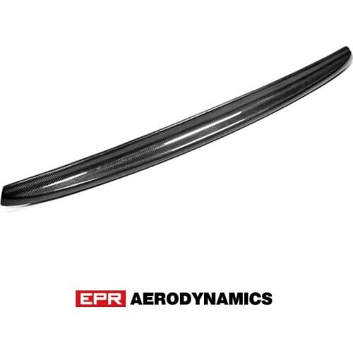 For EVO 7 8 9 Type 2 auto parts carbon Tail Wing Decoration rear spoiler trunk wing lip (Original spoiler no need to be moved)