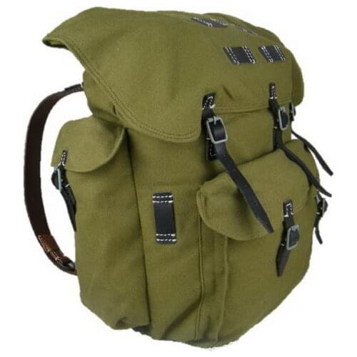 WWII WEHRMACHT GERMAN ARMY HEER ELITE MOUNTAIN TROOPS CANVAS RUCKSACK BACKPACK