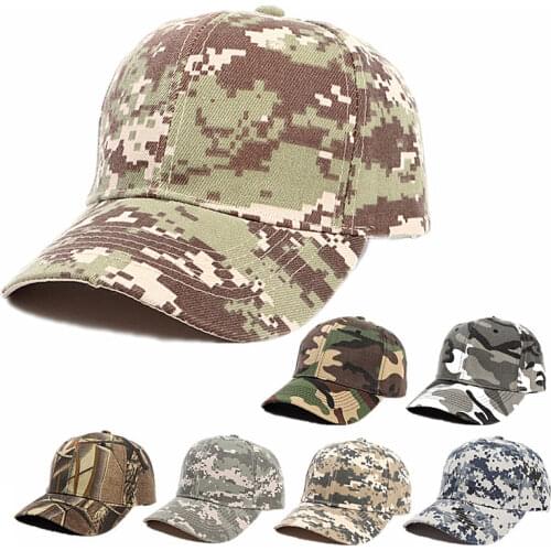 New Digital Camo Baseball Cap Army Tactical Caps Men Women Outdoor Hunting Camouflage Jungle Hat Airsoft Hunting Hiking Hats