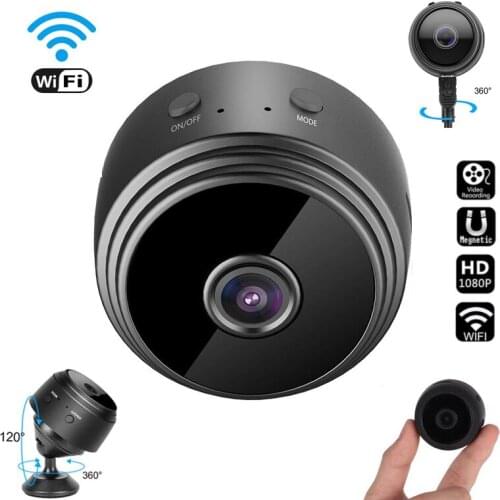 A9 1080P HD IP Mini Camera Security Remote Control Night Vision Mobile Detection Video Surveillance Wifi Camera Hid Den Camera