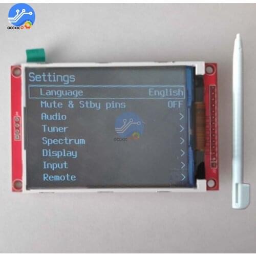 3.2 inch 320*240 LCD Screen Display Module SPI Serial TFT Screen with Touch Panel Driver IC ILI9341 Controller for MCU