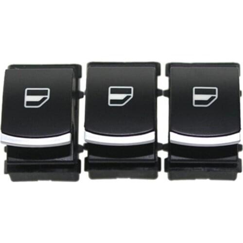 80% Hot Sell Electric Car Window Lifter Control Switch for Jetta Passat CC Golf 6 MK6