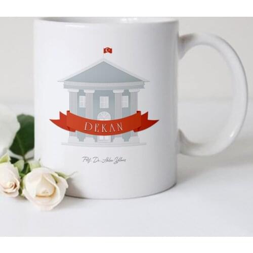 Personalized Custom Dean White Mug Cup-2