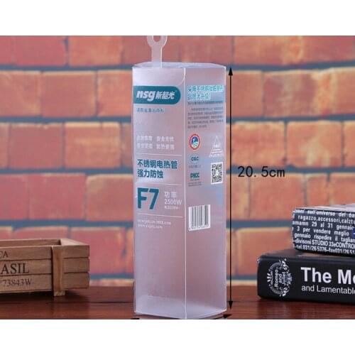 Custom PVC Plastic Christmas Gift Packaging Box,UV Protected plastic box clear With Excellent quality ---PX20062