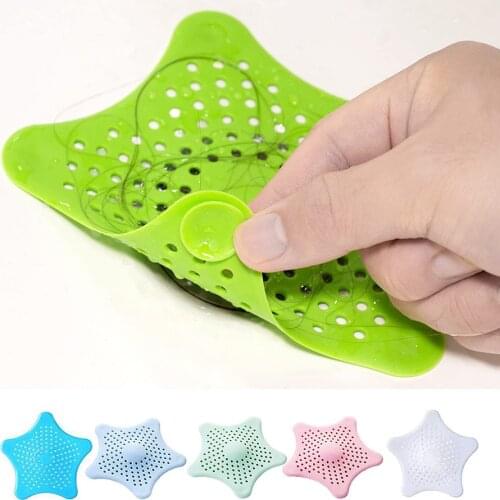 Pentacle Sink Strainer Bath Stopper Drain Hair Catcher Plug Sink Strainer Filter Shower Sink Strainer Plug Kitchen Accessories