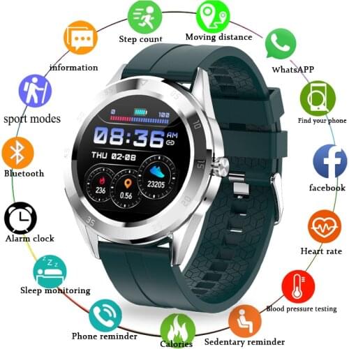 LIGE Smart Watch Men Phone Watch Connected Bluetooth Waterproof Sports Fitness Watch Suitable For Huawei Xiaomi Mobile Phone