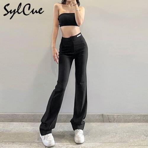 SylCue Women's Flared Trousers