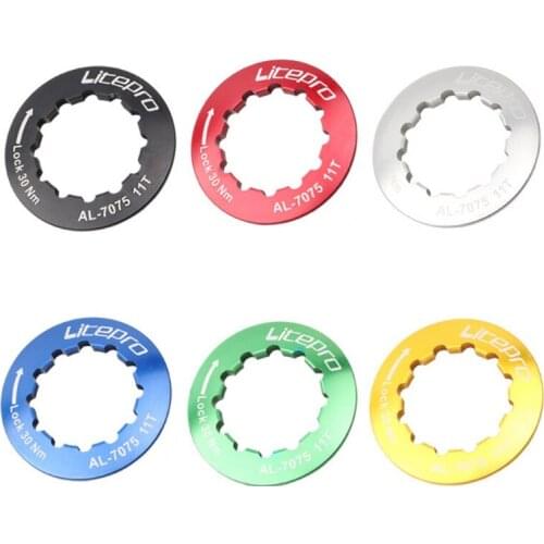 MTB Cassette Cover Ultra Light Road Bycicle Aluminum Alloy Mountain Bike Lock Ring Alloy Flywheel Ring Cover Bike Freewheel