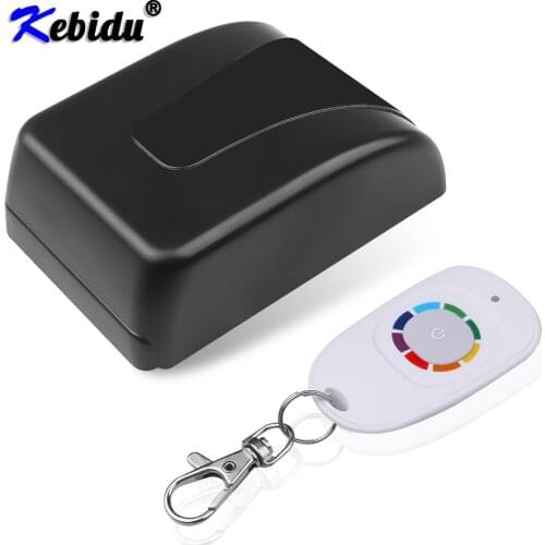 Kebidu Universal 433Mhz Wireless Remote Control Switch DC12V 4CH Relay Receiver Module With 4 Channel RF Remote Control