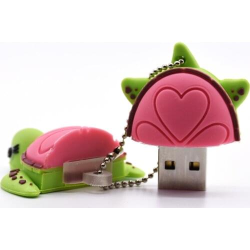 Turtle USB Flash Drive 128GB 4GB 8GB 16GB Cartoon Tortoise Memory Stick 32GB Cute Pendrive 64GB Usb Stick U Disk Flash Disk