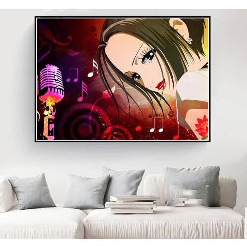 5D DIY Full Drill Diamond Painting Anime Cartoon Nana Poster Diamond Embroidery Mosaic Cross Stitch Handmade Art Home Decor Gift
