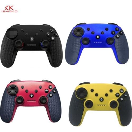 K ISHAKO For NintendSwitch Pro Bluetooth Wireless Controller for NS Splatoon2 Remote Gamepad for Nintend Switch Console Joystick