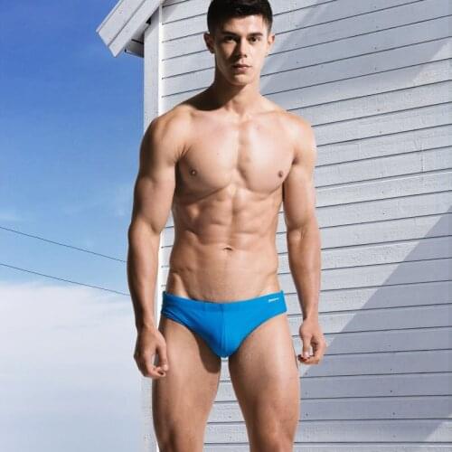 Mens Swimwear Sexy Swimwear Withpad Swimsuits Swimming Boxer Shorts Sports Suits Surf Board Trunks Bathing Suit Bikini Surf