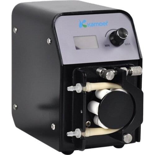 Kamoer KCSPro 12V fresh water pump 40psi adjustable speed peristaltic dosing pumps for ammonium sulfate/chromic acid lab testing