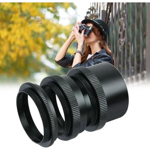 New Macro Extension Tube Ring Suitable For M42 includes /16/30mm Adapters lens Extension 9 Screw D6G6