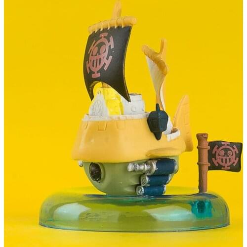One Piece Golden Merley Meri Pirate Ship Navy Hand Model One Piece Figure Gifts for Children
