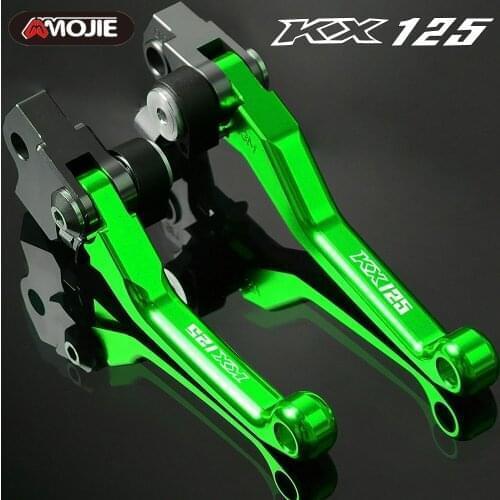 CNC Motorcycle Brake Clutch Lever Motocross dirt bike Brakes Levers FOR Kawasaki KX125 KX 125 2001 2002 2003 2004 2005