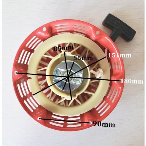 Recoil starter for 177F GX270 gasoline generator