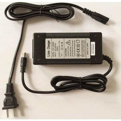 12V 5A 12.6V Lithium Battery Battery Charger Electric Car Lithium Polymer Battery Charger Battery Charger + Free Shipping