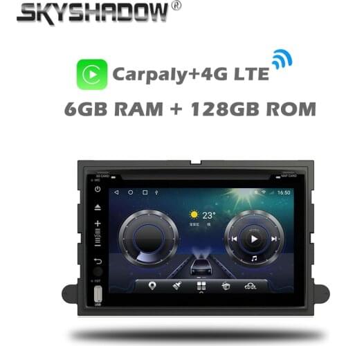 360 Carplay IPS Android 10.0 6GB+128GB Car DVD Player GPS WIFI Bluetooth RDS Radio For Ford Fusion Explorer F150 Edge Expedition