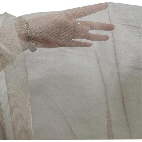 67x150cm 5G Wifi Blocking EMF EMI RF RFID Shielding Silver Fiber Mesh Fabric Conductive Anti Radiation Protector Mosquito Net