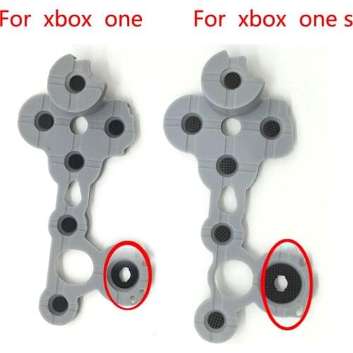 Wireless Controller Conductive Rubber For Xbox one s Silicon Button repair Parts Replacement