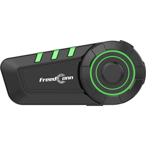 FreedConn KY Motorcycle Motorbike Helmet Bluetooth 5.0 Headset Wireless Earphones with Microphone FM Radio NO Intercom Function