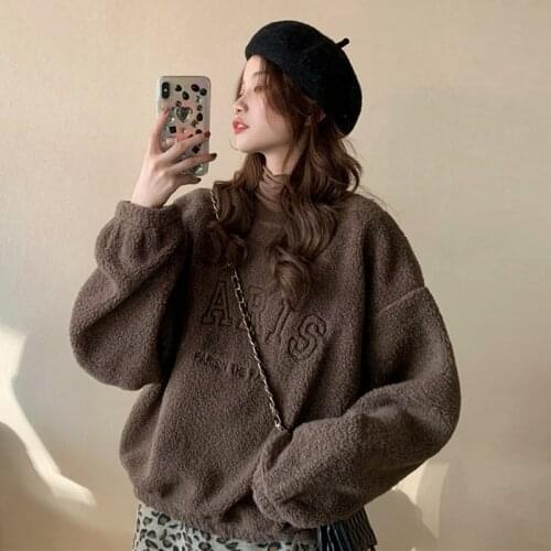 KOSAHIKI Women's Sweatshirts With Inscriptions