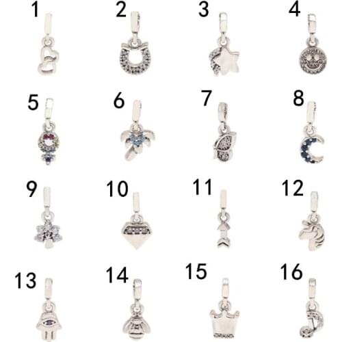 100%925 Sterling Silver Me Series Pendant European and American Creative Style Pendant Necklace