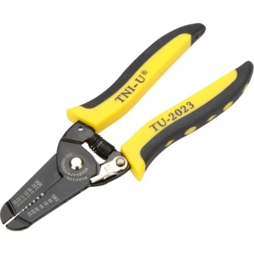 Mini Striping multifunctional pliers Precise Wire Stripper/Cutter Tool Clamp Steel Cable Cutter Plier Tool Stripping forceps
