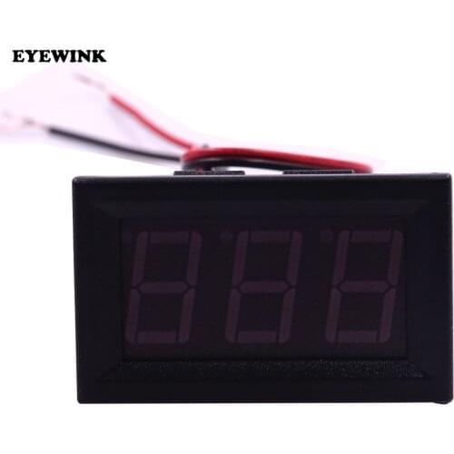 Mini for DC 4.5V-30.0V Voltmeter High Quality 0.56 inch LED Digital Voltmeter suitable for different occasions