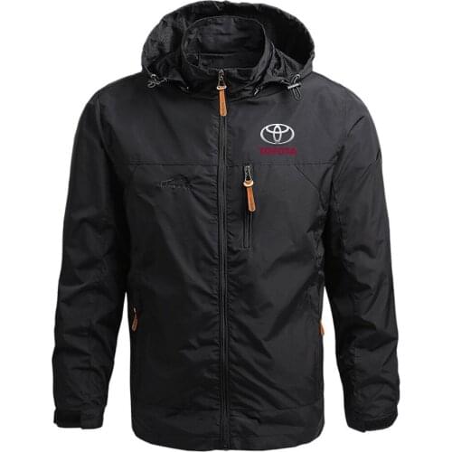 2021 Toyota TRD Car Logo New Zipper Hooded Custom Print Classic Men Warm Cardigan Sport Jacket Hoodies Coats Male Sweatshirts