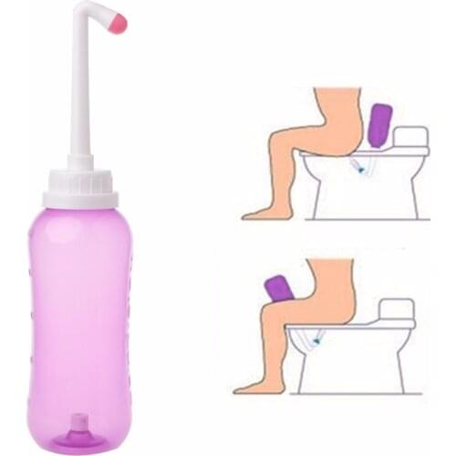 500ml Portable Travel Hand Held Bidet Sprayer Personal Cleaner Hygiene Bottle Spray Washing bidet Women appliance