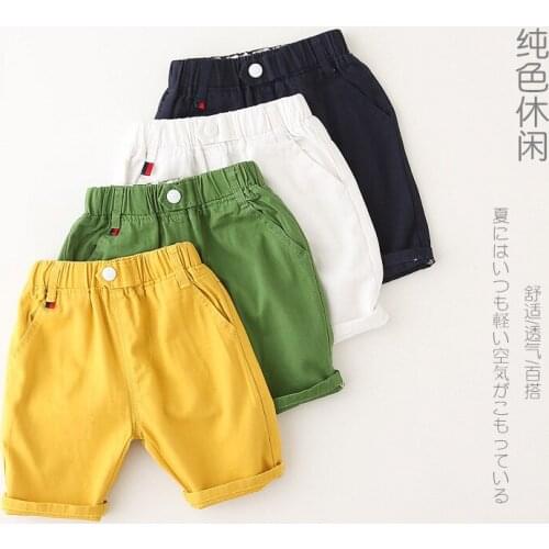 Boy Shorts Summer Shorts for Boy Baby Casual Beach Kids Shorts Cute Toddler Boy Short Pants Children Trousers