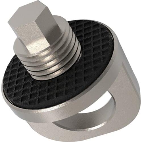 Stainless Steel D-ring Camera Fix Screw 1/4"-20 Inch For Camera Bag Pouch