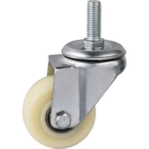 3 Inch Screw Caster Medium Nylon Vientiane Wheel Diameter 75mm Industrial Universal With Factory Direct