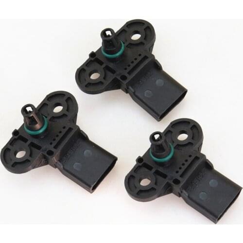 TUKE 3Pcs 1.8 2.0 Turbo Intake Air Manifold Boost Pressure Sensor 038906051D For VW Golf 6 Jetta 5 Passat Tiguan Eos A3 A4 A6 TT