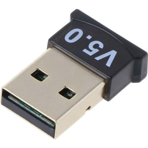 Wireless Bluetooth 5.0 Receiver Adapter USB Dongle Transmitter for PC Computer PXPA